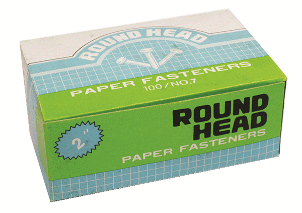 Paper Fastener 50mm No.7 | Grip Binders