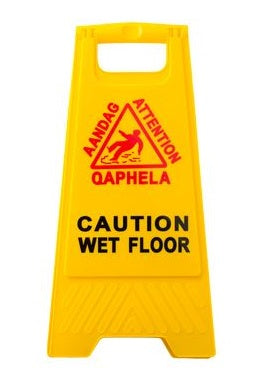 Wet Floor Caution Sign