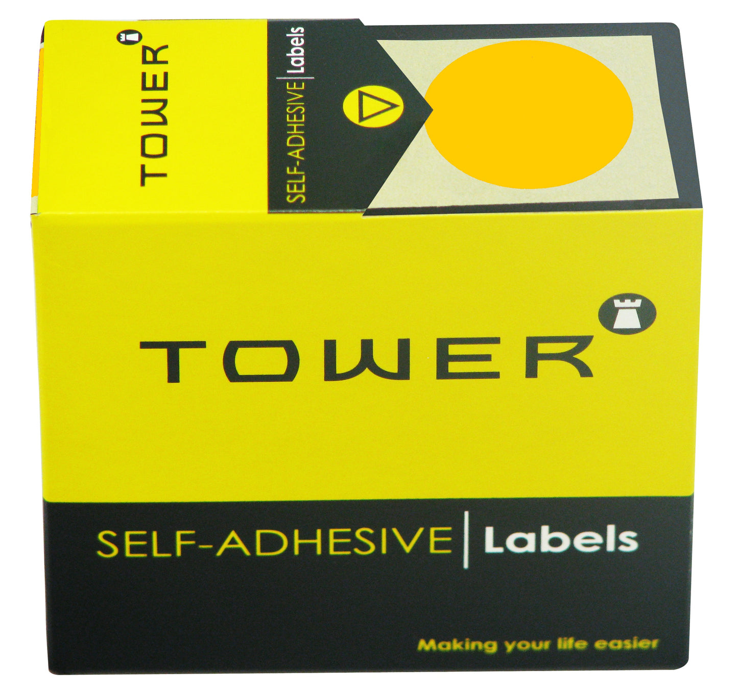 Tower C32 Label Flu Orange