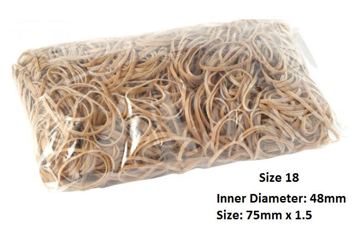 Rubber Bands No.18 1kg