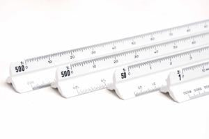 Faber Castell Triangular Scale Ruler