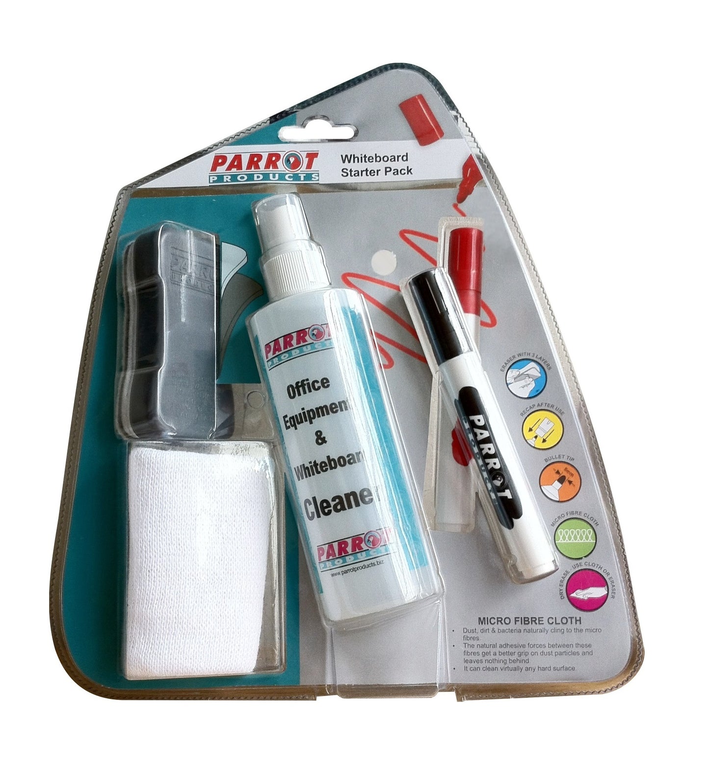 Parrot Starter Pack Whiteboard