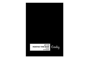 Croxley JD1133 47 Folios Monthly Time Book