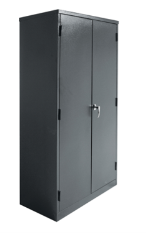 Blue Pointer Stationery Cupboard 6ft Grey | Key Cabinets