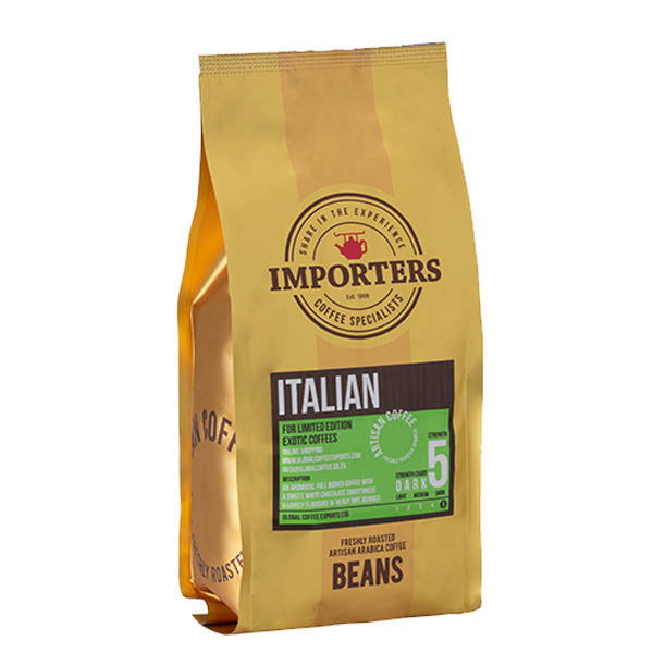 Importers Italian Espresso Coffee Beans 1kg