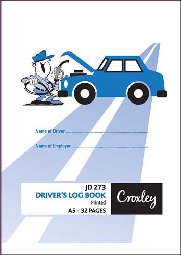 Croxley JD273 Drivers Log Bk 32PG | Drivers Log Books