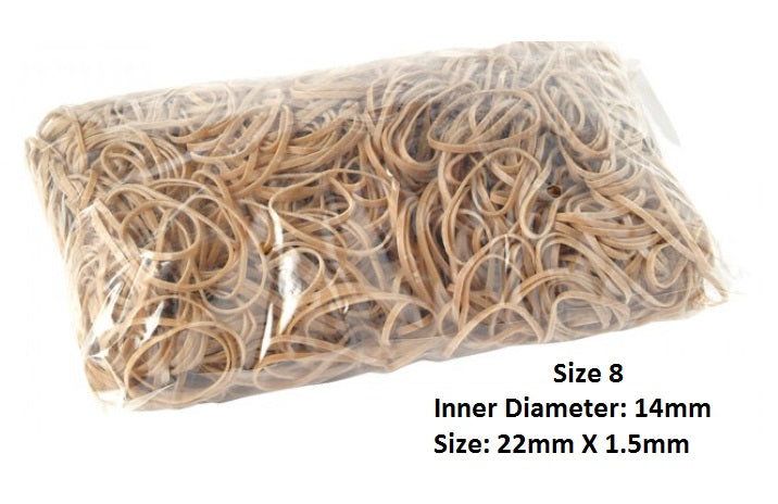 Rubber Bands No.8 1kg