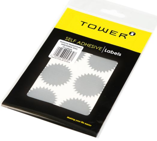 Tower Notorial Seal N40 Silver