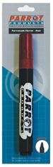 Parrot Marker Permanent Bullet Carded Red