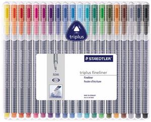 Staedtler Triplus F-Liner Box 20 Assorted