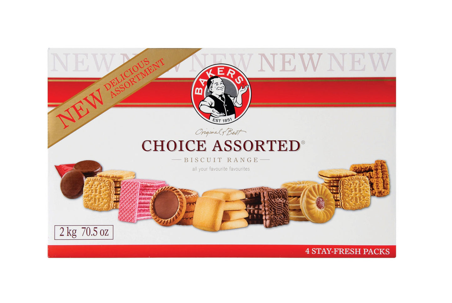Bakers Choice Assorted Biscuits 2kg