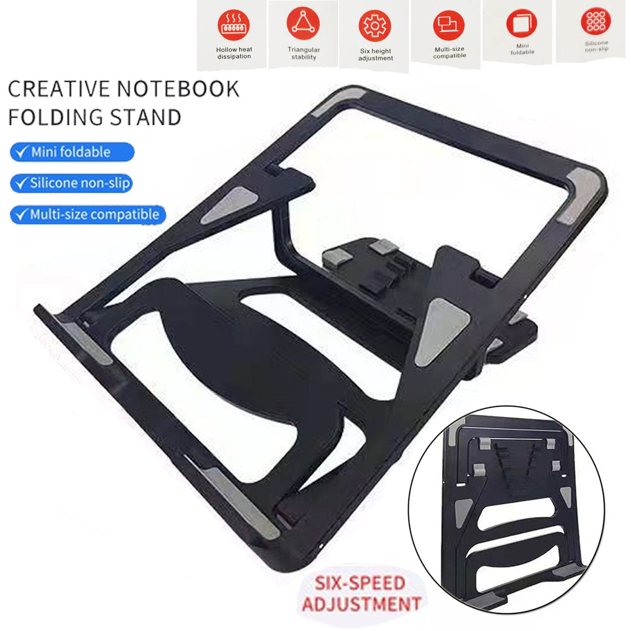 NOTEBOOK FOLDING STAND | Ergonomics