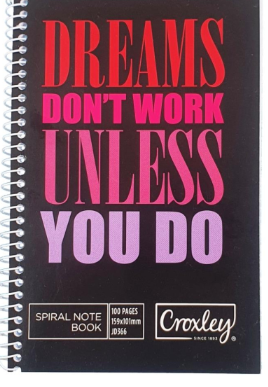 Croxley JD366 100 Page Note Book Side Bound | Hardcover Books