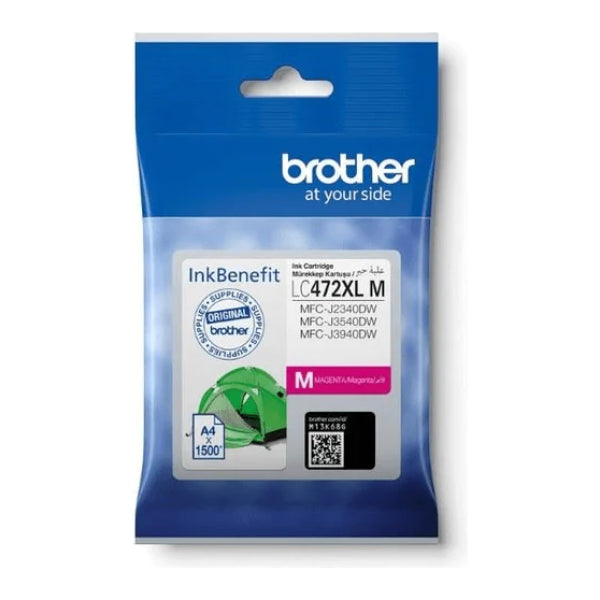 Brother | Magenta Ink Cartridge for MFC-J3540DW; MFCJ3940DW; MFC-J2340DW | Brother Ink Cartridges Genuine