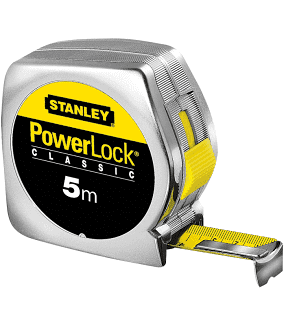 MEASURING TAPE 5M STANLEY | Rulers