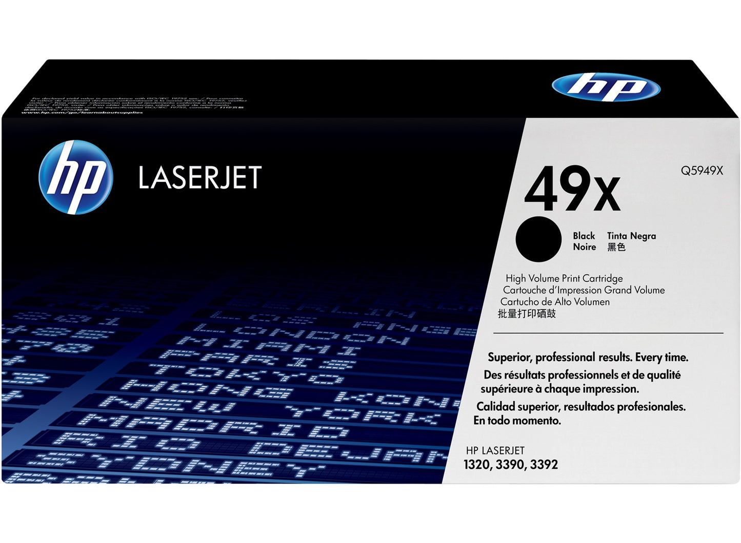 HP 49X Black High Yield Toner Cartridge