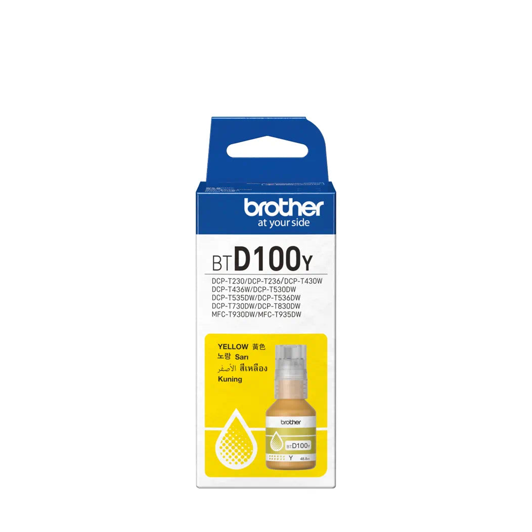 Brother Yellow Ink for DCP-T230; DCP-T430W; DCP-T530DW; DCP-T536DW; DCP-T730DW; DCP-T830DW; MFC-T930DW 5000 PGS