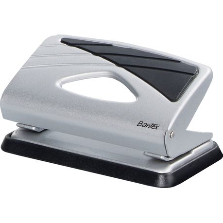 Bantex Small Home Punch Silver | Punches - Light Duty