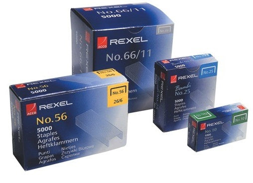 Rexel 23-10 Staples 1000's(60 Sheet Capacity)