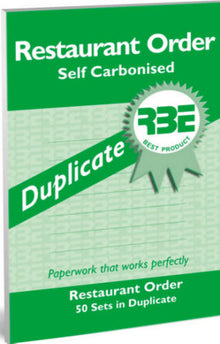 Restaurant Order Duplicate 5pk