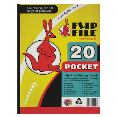 Flip File A5 20 Page Kangaroo