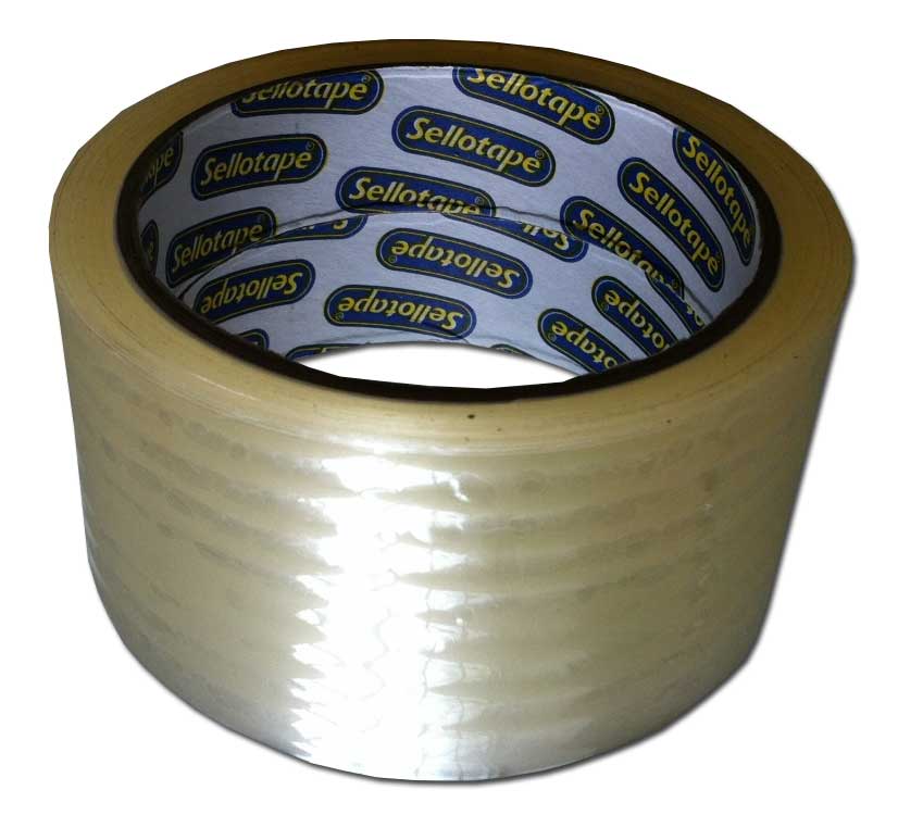 Sellotape Clear Packaging Tape 48mm x 100m