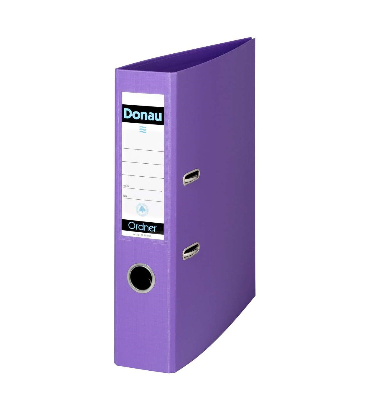 Donau Polyprop Lever Arch 75mm A4 Violet