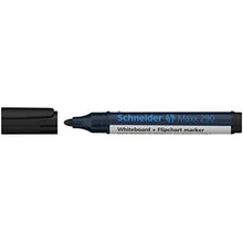 MAXX 290 - WHITEBOARD BULLET POINT 1 - 3MM BLACK PACK OF 10 | SCHNEIDER - Writing Materials