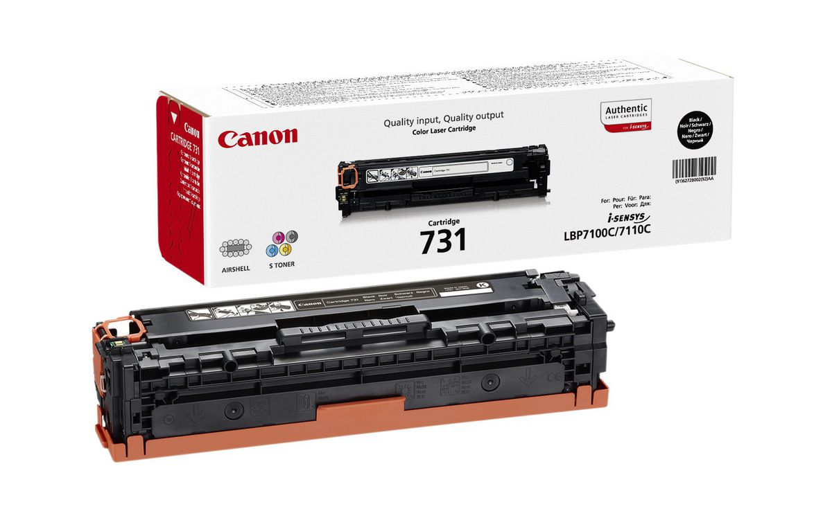 Canon 731 Black Toner LBP7100CN/LBP7110CW | Canon Toner Cartridges Genuine