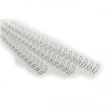 Rexel 9.5mm - 34 Loop Silver Wire Binding Elements | Binding Combs