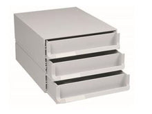 Bantex Texo 3 Drawer 263x333x188 | Drawer Storage Systems