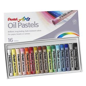 Pentel Oil Pastels 16 Colour