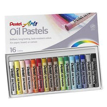 Pentel Oil Pastels 16 Colour