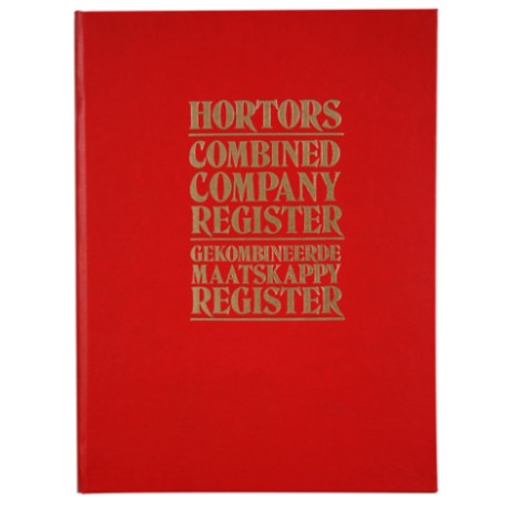 Hortons Combined Company Register With Minutes | Account Books
