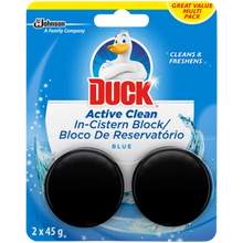 TOILET DUCK 3IN1 ACTIVE CLEAN CISTERN BLOCKS 2s | Cleaning Materials