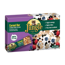 Jungle Cereal Bars Almond Berry Deluxe 5x40g | Biscuits