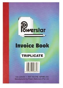 A5 Invoice Triplicate 100 Sheets