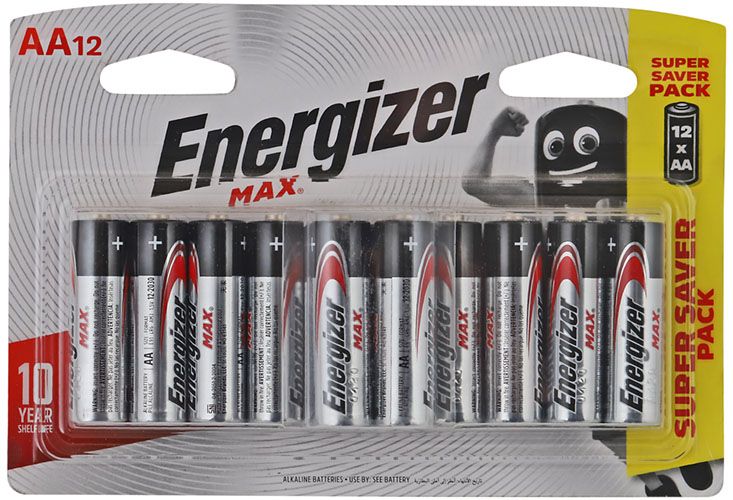 Battery E/Gizer Max AA-12 Pack | Batteries-Non Rechargeable