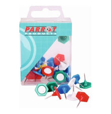 Parrot Hexagonal Pins Boxed 30 Assorted