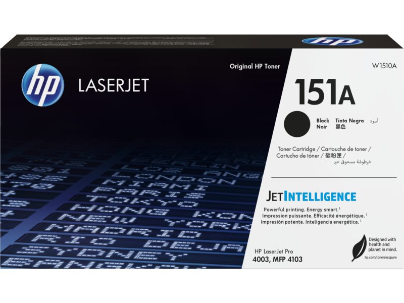 HP #151A BLACK ORIGINAL LASERJET TONER FOR LASERJETPRO 4003 MFP 4103 3050 PAGE YIELD | Hewlett Packard Toner Cartridges Genuine
