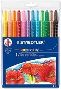 Staedtler Noris Twisters Wax 12 Assorted