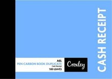 Croxley JD16CR A6 Cash Receipt Duplicate