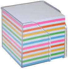 Bantex Memo Cube Full Rainbow Paper