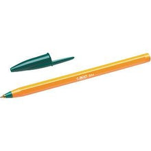 Bic Orange Green Fine Ballpoint Pen