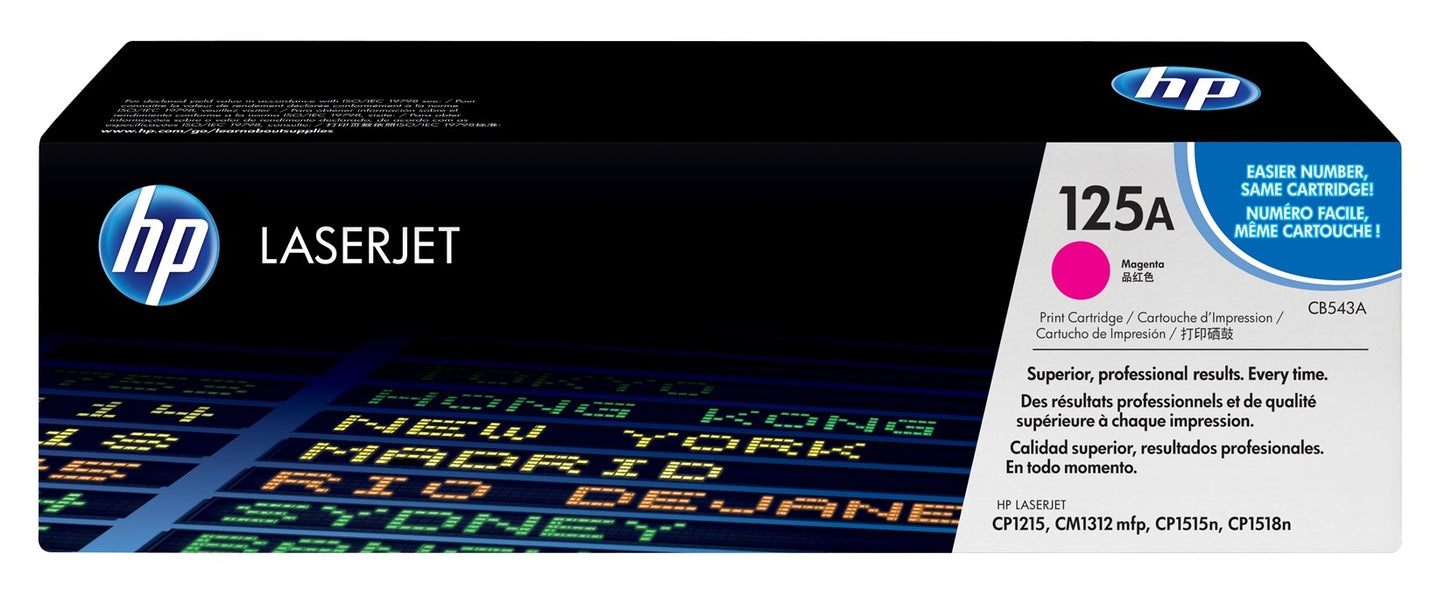 HP 125A Magenta Toner Cartridge