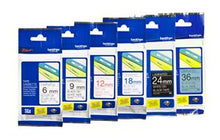 Brother TZ131 12mmx8m Black On Clear Tape