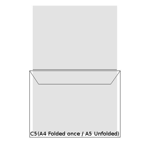 MERPAK C5 WHITE OPQ.WIN.SIMPLISTIK 157x229 | C5 Envelopes