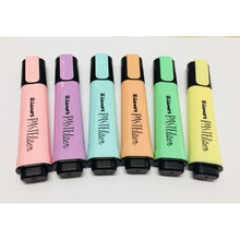LUXOR ASSTD PASTEL TEXT MARKER 6'S | Highlighters