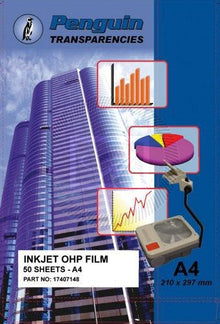 Penguin Inkjet Transparencies 50 Sheets | Transparencies