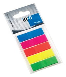 Info Flags 5x26 Sheet Solid Col